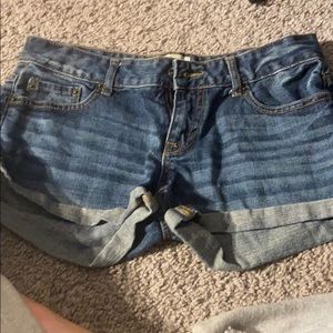 jean shorts